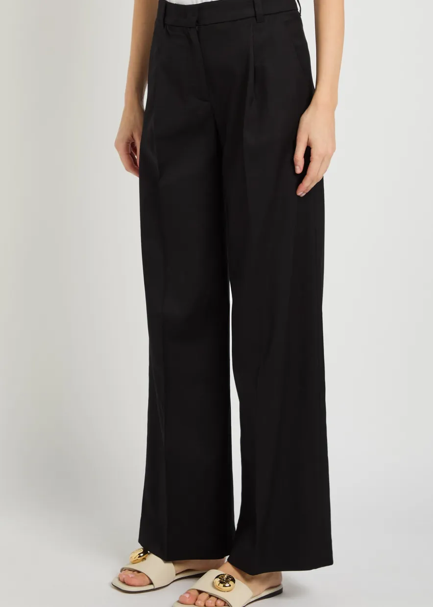 Perla straight-leg trousers