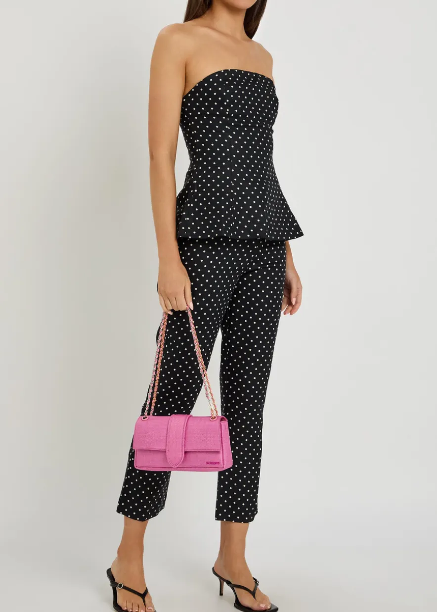 Petro polka dot linen top