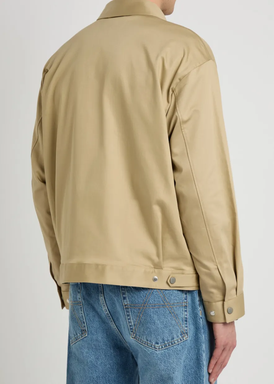 Petrus stretch-cotton jacket
