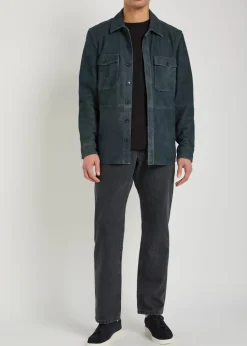 Peyman suede overshirt