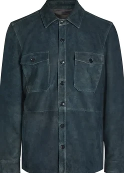 Peyman suede overshirt