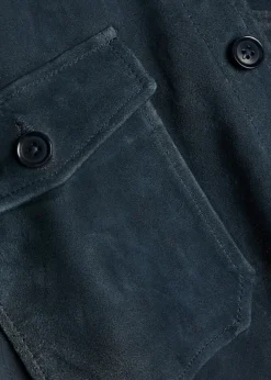 Peyman suede overshirt