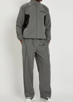 Phantom logo cotton track jacket