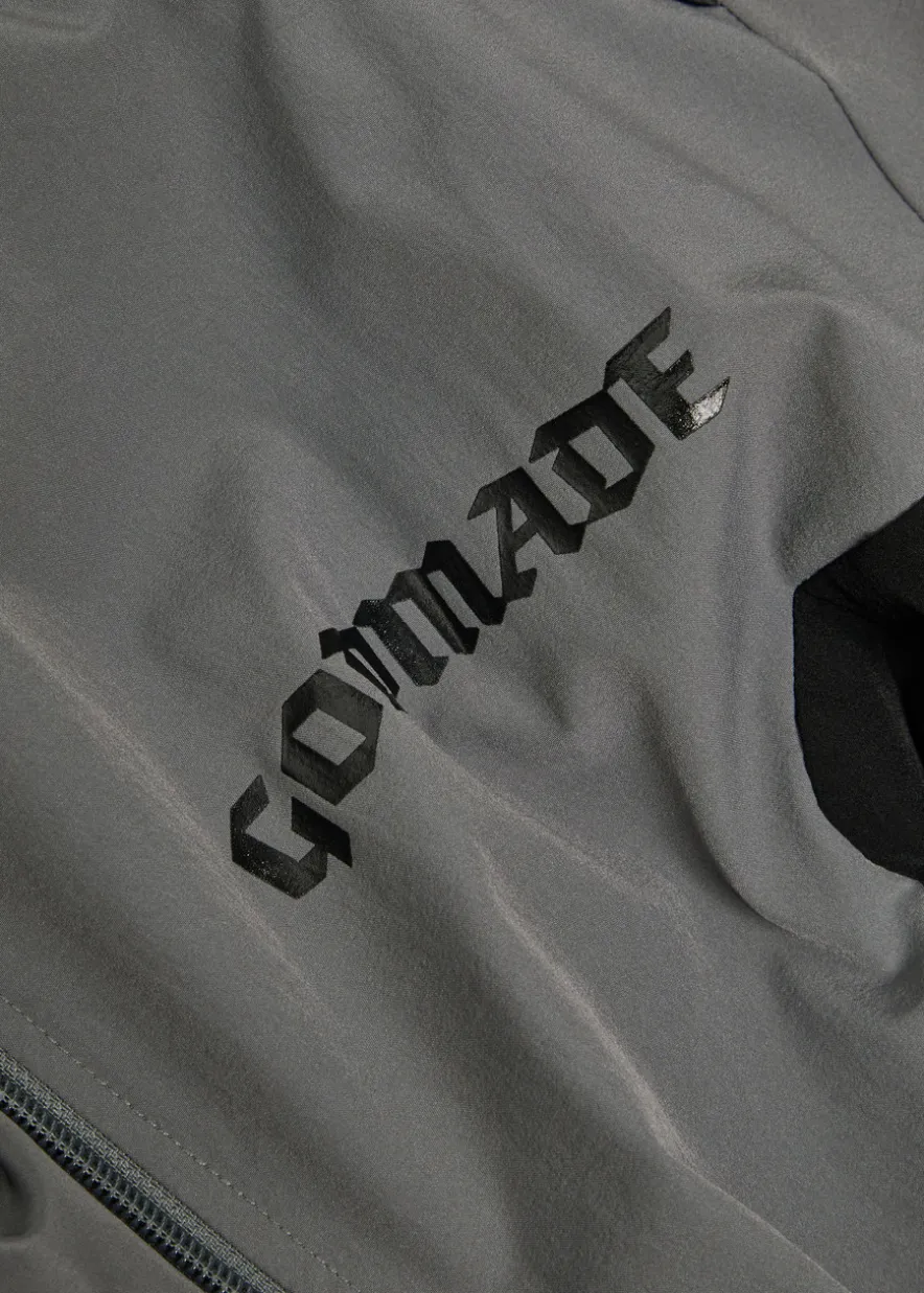 Phantom logo cotton track jacket