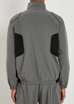 Phantom logo cotton track jacket