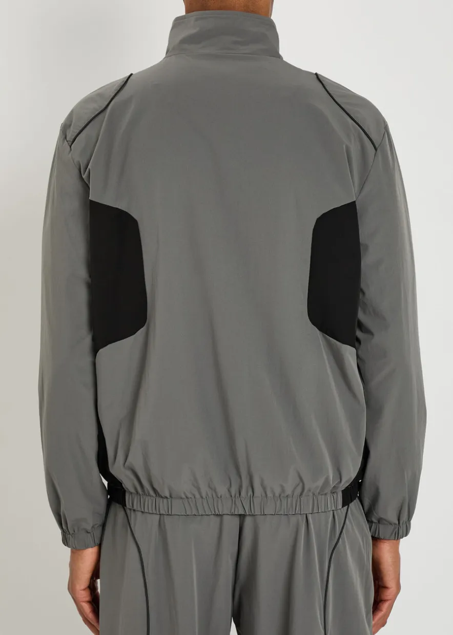 Phantom logo cotton track jacket