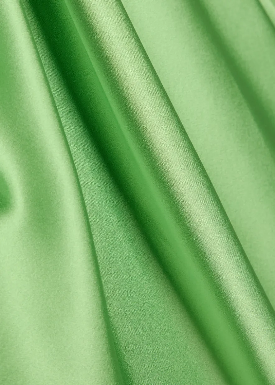 Phare draped stretch-silk maxi dress