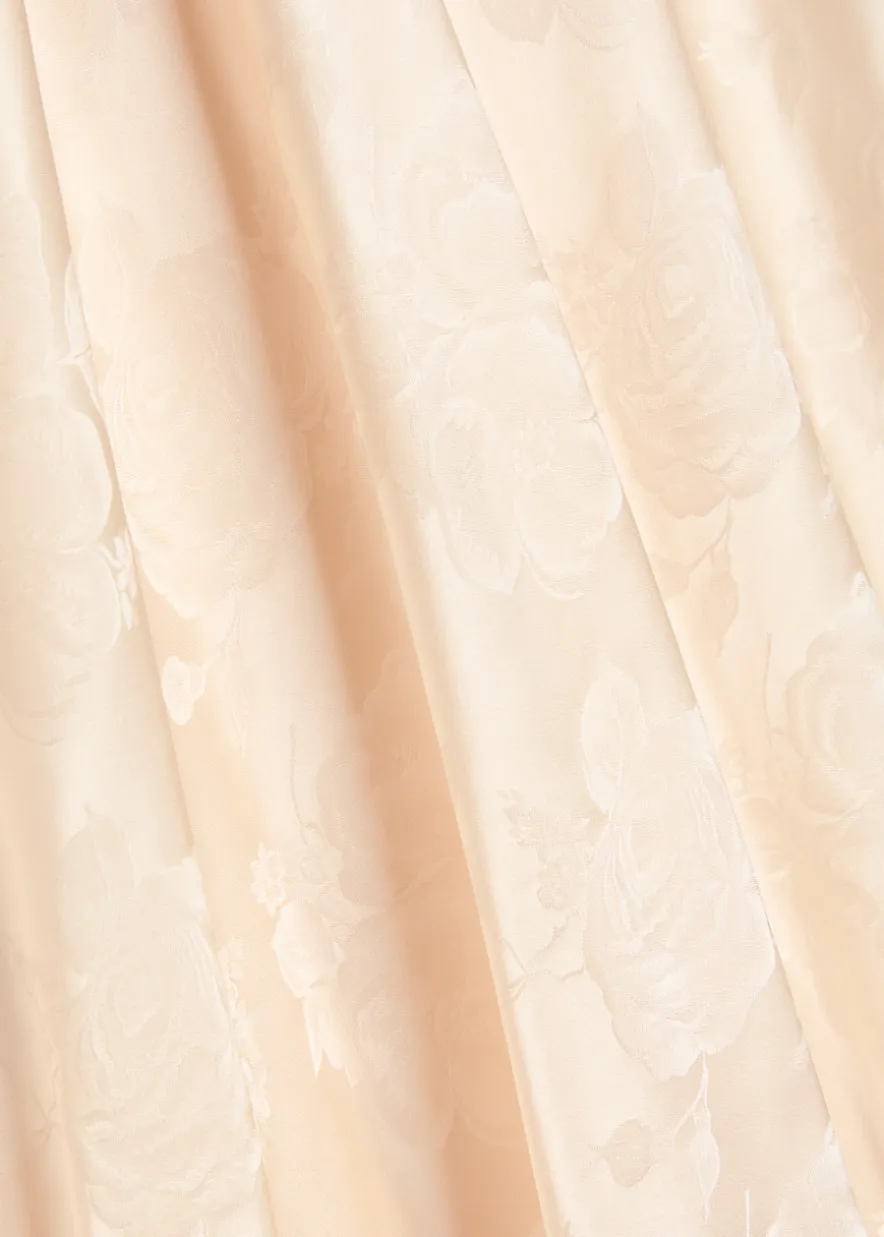 Philo floral-jacquard silk-blend midi dress