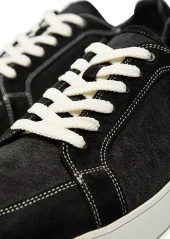 Phlipe panelled suede and corduroy sneakers