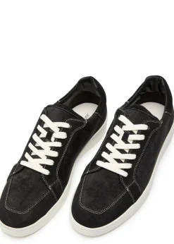 Phlipe panelled suede and corduroy sneakers