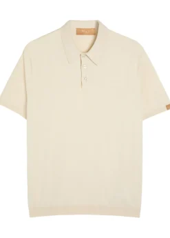 Pickwell fine-knit cotton polo shirt