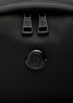 Pierick logo-appliquéd canvas backpack