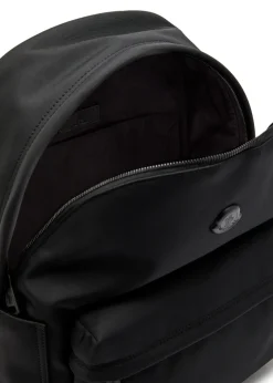 Pierick logo-appliquéd canvas backpack