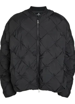 Pillow padded nylon jacket