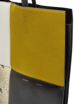 Piper patchwork leather tote bag