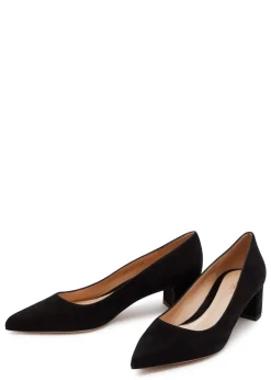 Piper 45 suede pumps