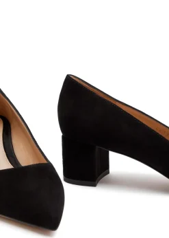 Piper 45 suede pumps