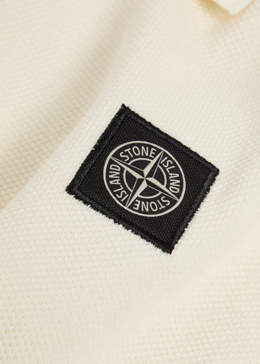 Piqué cotton polo shirt