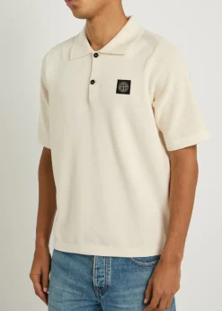 Piqué cotton polo shirt