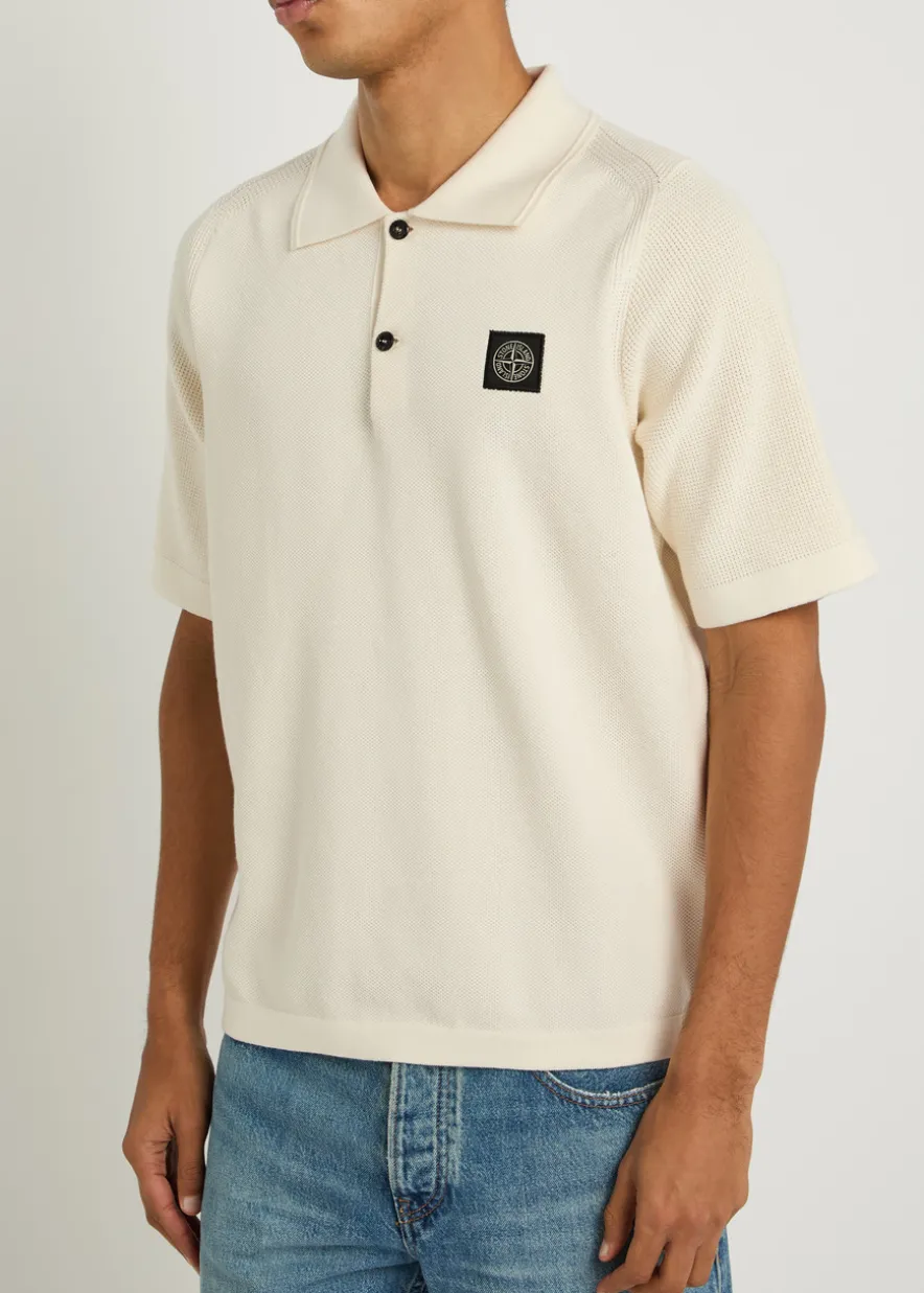 Piqué cotton polo shirt