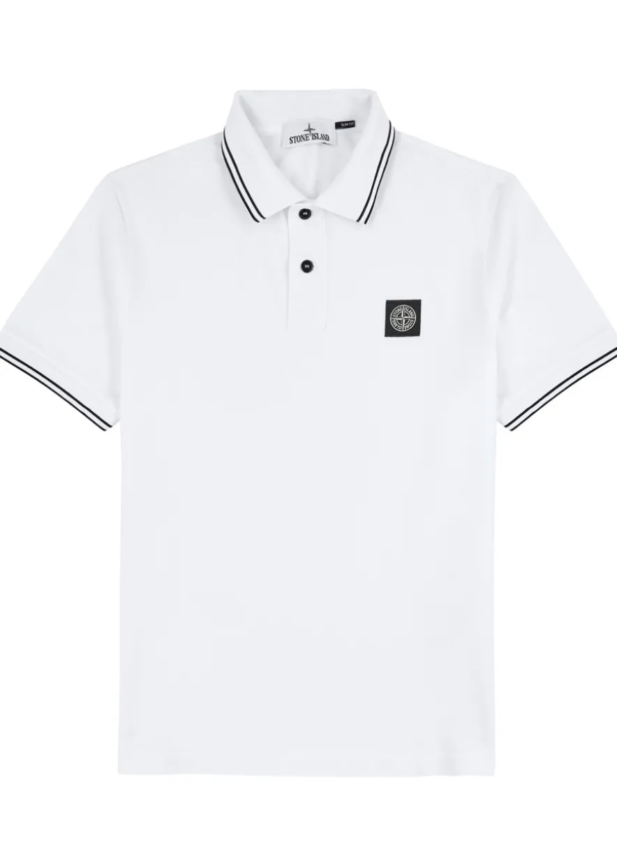 Piqué cotton polo shirt