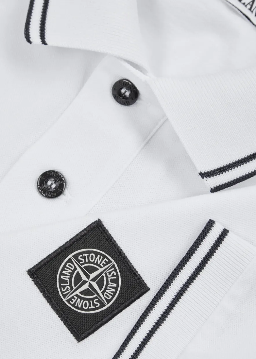 Piqué cotton polo shirt