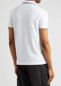 Piqué cotton polo shirt