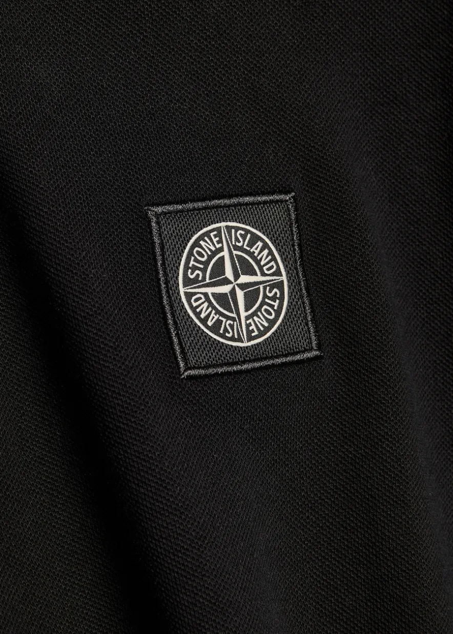 Piqué cotton polo shirt