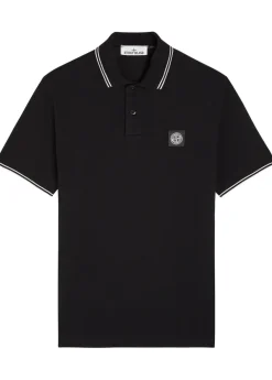 Piqué cotton polo shirt