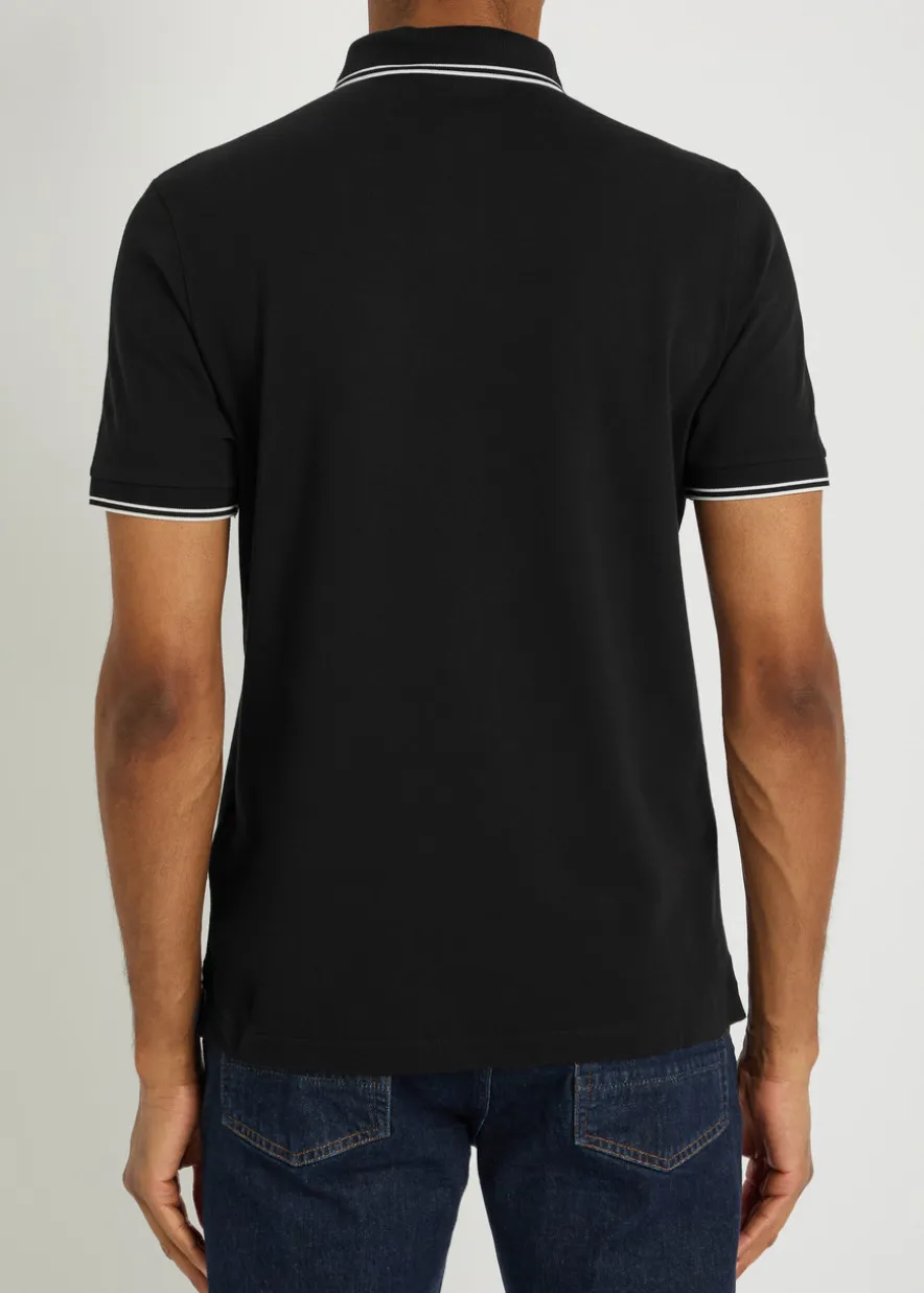 Piqué cotton polo shirt
