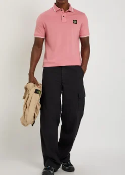 Piqué cotton polo shirt
