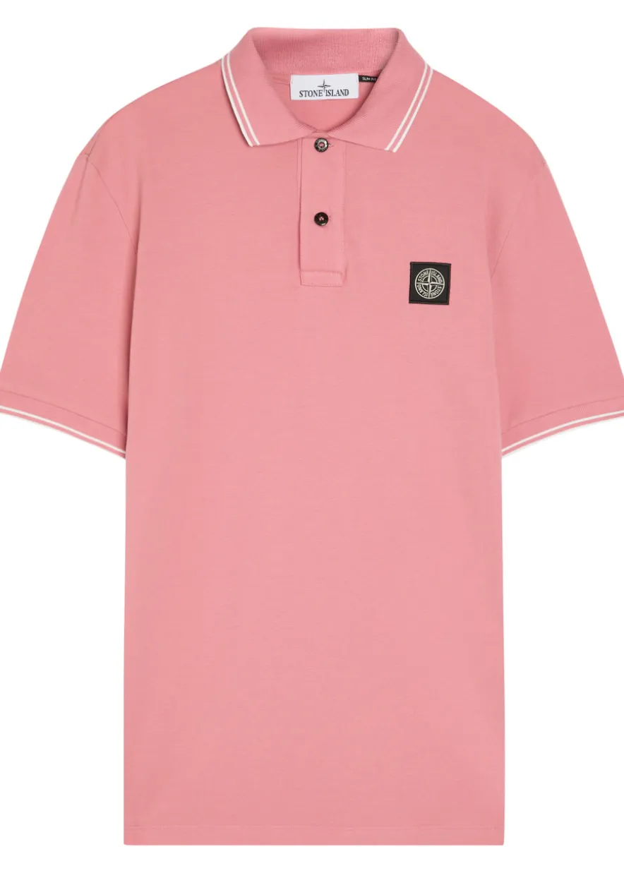 Piqué cotton polo shirt