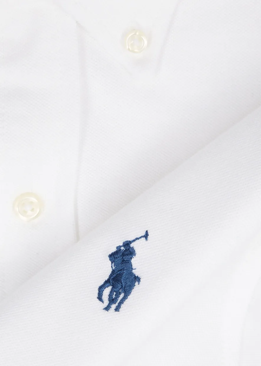Piqué cotton shirt