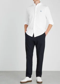 Piqué cotton shirt