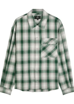Plaid cotton shirt