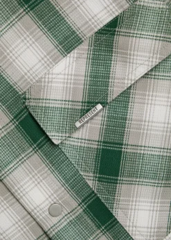 Plaid cotton shirt
