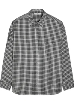 Plaid cotton shirt