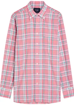 Plaid cotton shirt