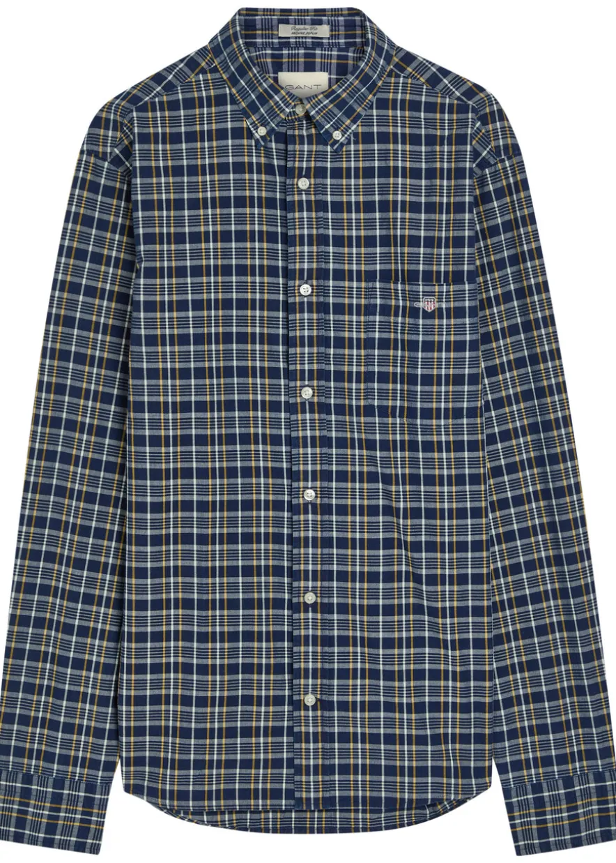 Plaid cotton shirt