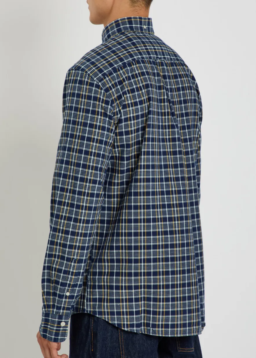 Plaid cotton shirt