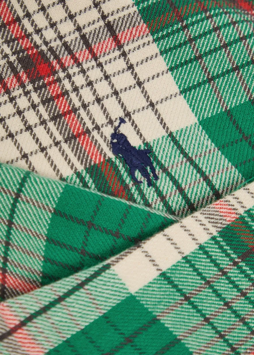 Plaid cotton shirt