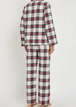 Plaid flannel pyjama set