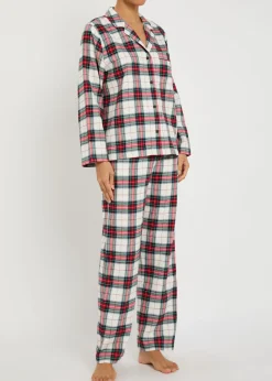 Plaid flannel pyjama set