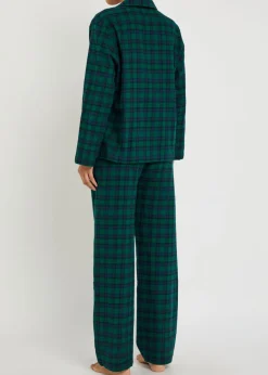 Plaid flannel pyjama set