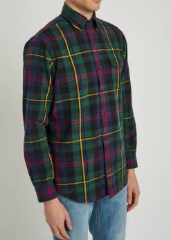 Plaid flannel shirt