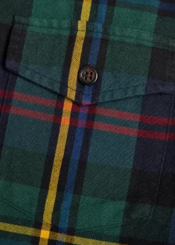 Plaid flannel shirt