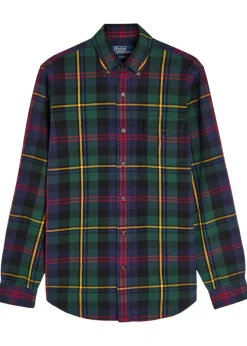 Plaid flannel shirt