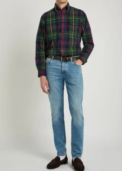 Plaid flannel shirt