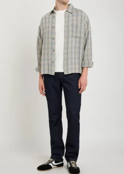 Plaid woven shirt