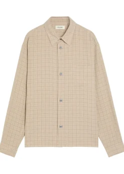 Plaid woven shirt